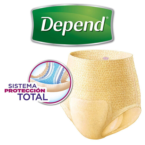 Depend Female Large 54 Pants 1