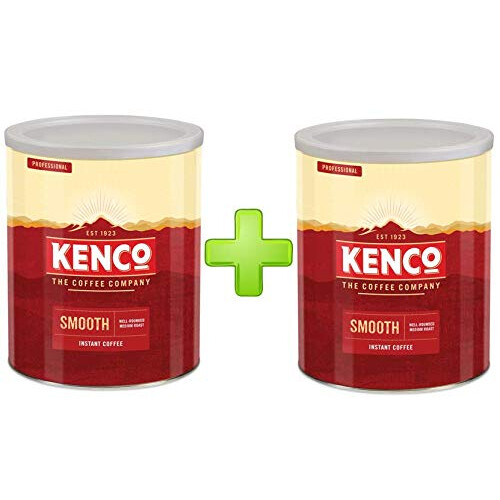 Kenco Kenco Smooth Roast Instant Coffee (2 x 750g) Multi Pack