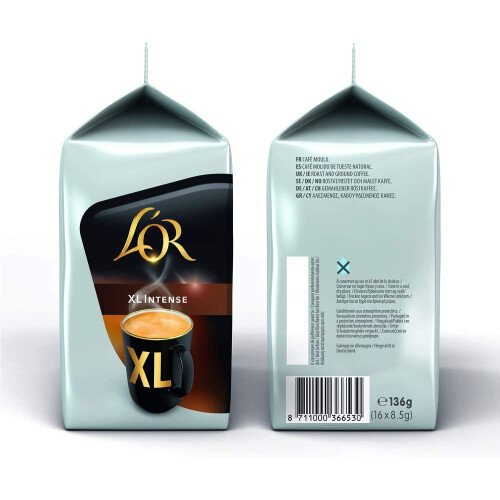 Tassimo TASSIMO L'OR XL Intense Coffee Capsules Refills T-Discs Pods 10 Pack, 160 Drinks 2