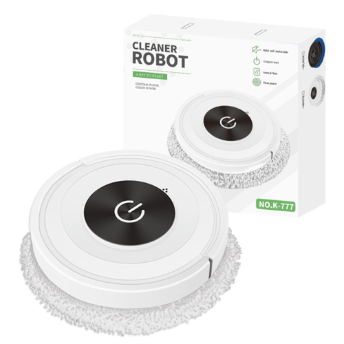 Silent Touch Mopping Robot Sweeping (White) 1