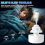Rain Cloud Cool Mist Luftbefeuchter mit farbigem LED-Nachtlicht 9