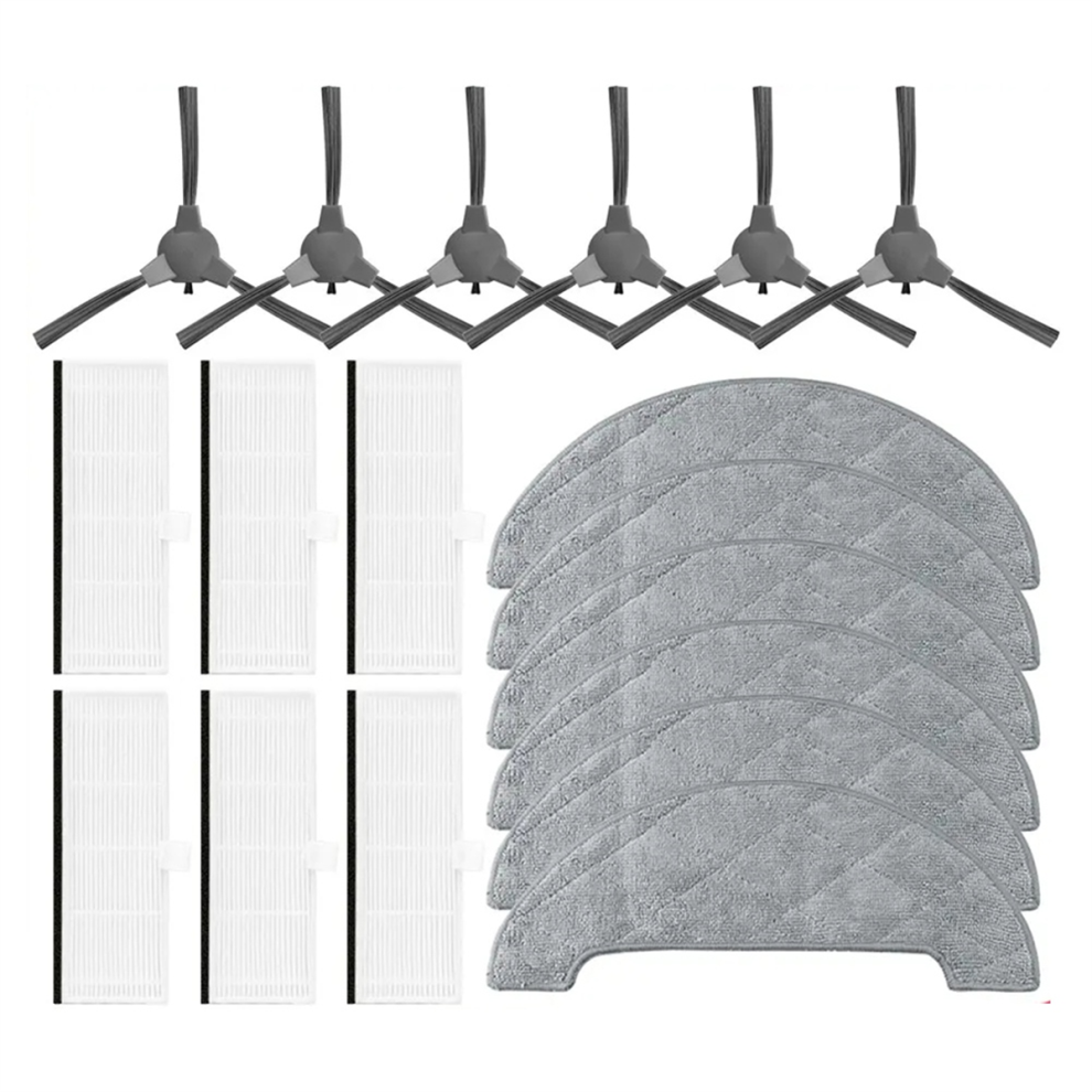 Accessoire pour aspirateur robot KUANLITU G1 avec filtre Hepa et brosse latérale