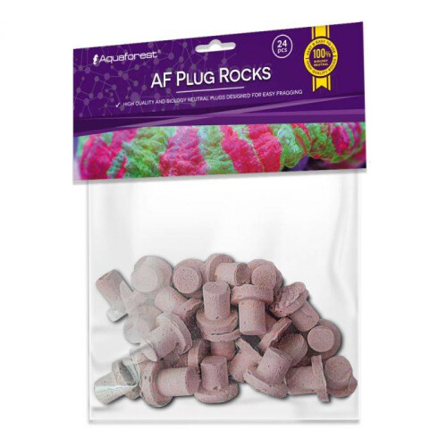 Aqua Forest Plug Rocks Purple 24 pcs