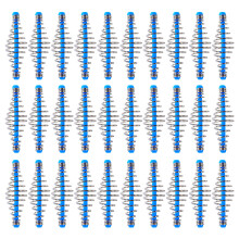10/30Pcs Spring Coils Inline Methods Feeder Fishing Spring Feeder Baits Cage