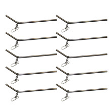 Fishing Boom Tubes Sea Fishing Feeder Boom with Clip Tube Balances Connectors Fishing Tackle