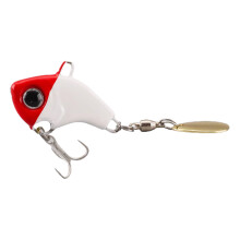 5Pcs Spinner Fishing Lures with Hook Sequins Artificial Baits Hard Metal Spinner Baits for Freshwater Saltwater