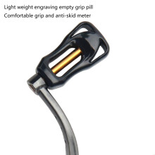 Fishing Reel Handle Rocker Arm Grip Aluminum Alloy Rocker Arm Fishing Gear Black