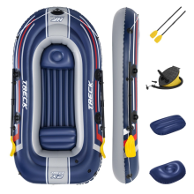 Hydro Force Treck Inflatable Rubber Boat, 2 Person Inflatable Dinghy Boat