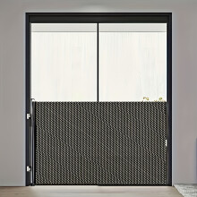 (Black: 125*40cm) Retractable Pet Fence - Durable ABS Plastic No-Drill Mesh Dog Safety Gate, Indoor/Outdoor Foldable Design, Dog Barrier, Flexible Pet Barrier