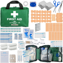 220 PIECE FIRST AID KIT BAG MEDICAL EMERGENCY KIT. TRAVEL HOME CAR WORKPLACE