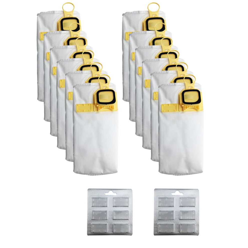 12Pcs Efficiency Dust Bag Replace
