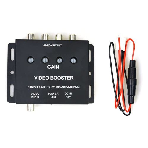 Auto-Video-Splitter 1 bis 4 AV-Signalverstärker