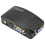Adaptateur convertisseur AV vers VGA Boîtier de commutation composite PC 6