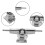 10 Pcs 29mm Fingerboard Trucks Finger Skateboard Deck with Nuts 9