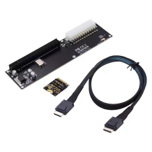 For Oculink SFF-8612/1 Adapter Card PCI-E 16X 2230 M.2 M-Key