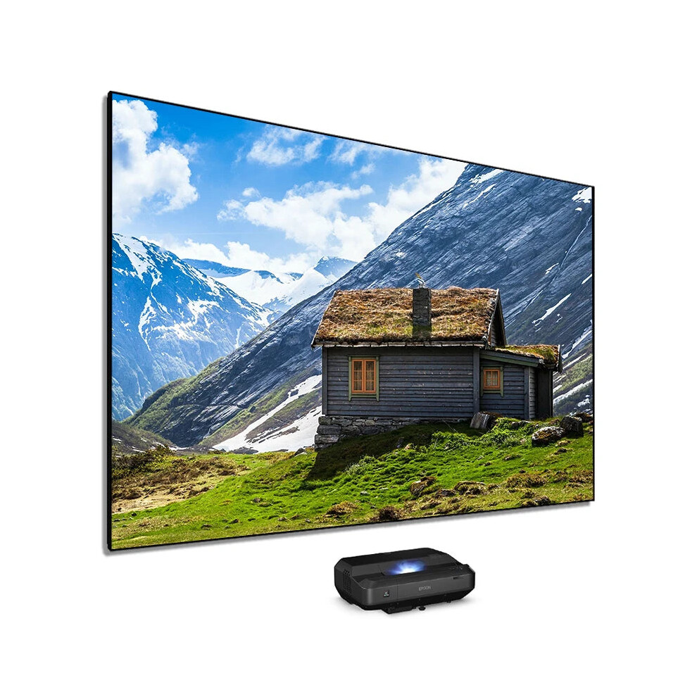 Premium ALR Zwarte Raster Projectiescherm voor 4K/8K Short Throw Laser Projectors - 100 tot 150 Inch