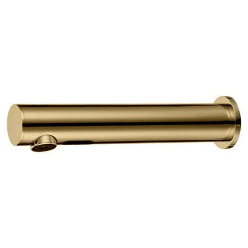 Elegant Chrome Brass Wall-Mounted Automatic Soap Dispenser with Drip Sensor