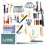 Comprehensive Leather Craft Tool Set: Multi-Purpose Leatherworking Tools for Hand Sewing and Crafting 1