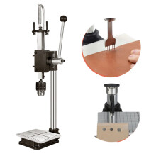 Manual Leather Hole Punch Machine for DIY Leathercraft and Belt Making