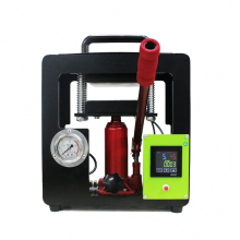7-Ton Hydraulic Rosin Heat Press AP2047 with Dual 4x4 Heating Plates & Pressure Gauge - Portable Oil & Wax Extraction Tool