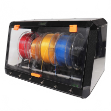 Enhanced Blurolls Prusa Auto Rewinder Drybox - Multi-Color Filament Storage for MMU2/MMU3