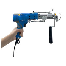 Elektrische 2-in-1 tapijtknipmachine met digitaal display en licht - Volledig weef- en flockingset