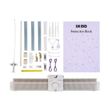 Silver Reed LK150 Mid-Gauge Knitting Machine Parts - 6.5mm, 150 Stitches, Durable Plastic Accessories for Domestic Crafting