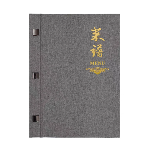 10-Pack A4 PU Leather Menu & Price List Covers