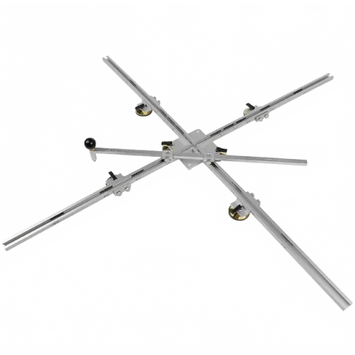 Precision Oval Glass Cutter - 200mm High-Quality Ellipse Cutting Tool