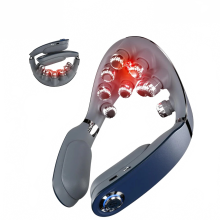 Strakke SKG G7 Pro vouwbare nekmassageur met warmte - Draadloze diepe weefselvibratie voor ultieme pijnverlichting