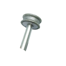15-delige slijpschijfset voor glas: 6 mm schacht, maten 6/8/10 mm, geschikt voor vlakke rechte rand afronding