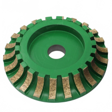 Diamant - Segmentierte Schleifscheibe für Keramik & Fliesen - Nassgebrauch, Metall - Continuous, 115x15x20 mm