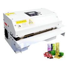 ZONESUN Continuous Band Sealer: Versatile Bag Sealing Machine for Aluminum Foil, Plastic Film, and PE Coated Paper - Model ZS GLF100