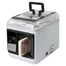 Compact Touch LCD Currency Binder & Strapping Machine for Efficient Money Bundling