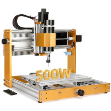 500W All-Metal CNC3018PRO Milling Machine with 3-Axis Limit Switches, Emergency Stop, and GRBL Offline Control