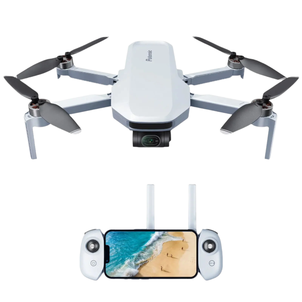 Potensic C0 4K Professional Mini Drone with 3-Axis Gimbal & GPS - 6KM Brushless RC Quadcopter, I for Travel Gifts