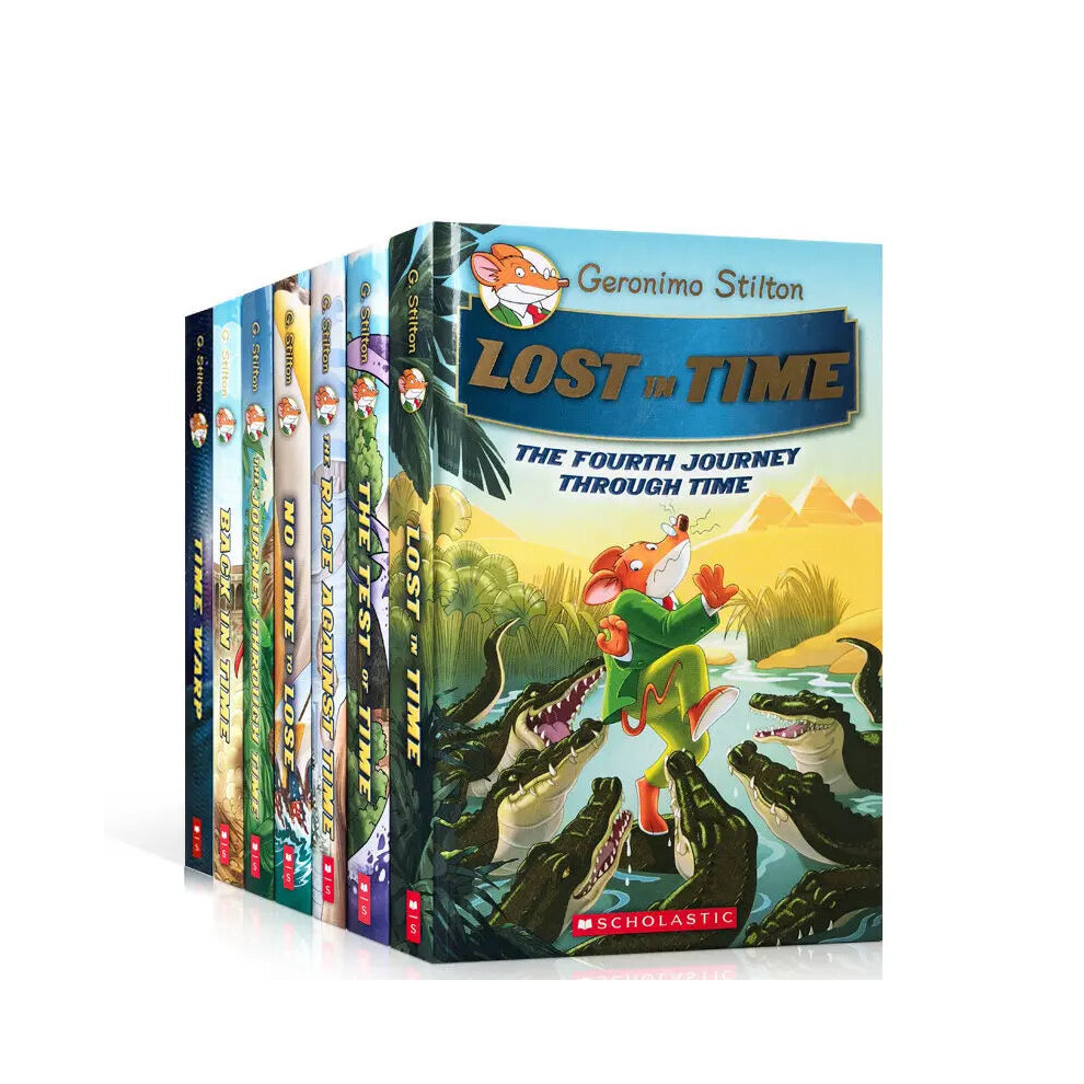 Geronimo Stilton's Time-Travel Adventures: A Humorous and Brave Comic Fiction for Kids