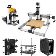 Bulkman3D 3-Axis C-Beam CNC Machine Kit - ! Desktop DIY Frame with 1.26Nm Nema23 Stepper Motors