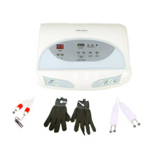 Bio-Electric Skin Lifting Machine for Wrinkle Removal and Facial Tightening with Gloves – Home Use