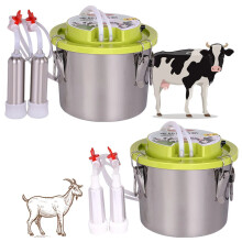 Portable 8L Automatic Electric Milking Machine for Cattle & Goats