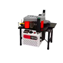 220V Portable Double-Sided Edge Bander with 1200W Automatic Belt Breakage Protection