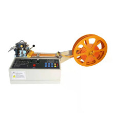 988T automatische hete en koude doekband snijmachine voor non-woven stoffen, oorbanden, webbing, veiligheidsbrillen en elastische banden