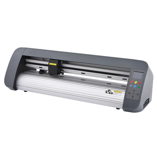 Compact TH740 USB Vinyl Cutter - Portable Mini Desktop Plotter with Contour Cutting, Max Width, 110V/240V Compatibility