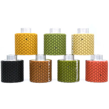 7-Piece 2-Inch Diamond Resin Bond Drum Wheel Set for Polishing and Grinding Granite, Marble, and Stone Countertops