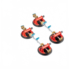 2-Piece Stone Seam Setter with Adjustable Knob & Reliable Suction Cups for Precise Leveling & Joining
