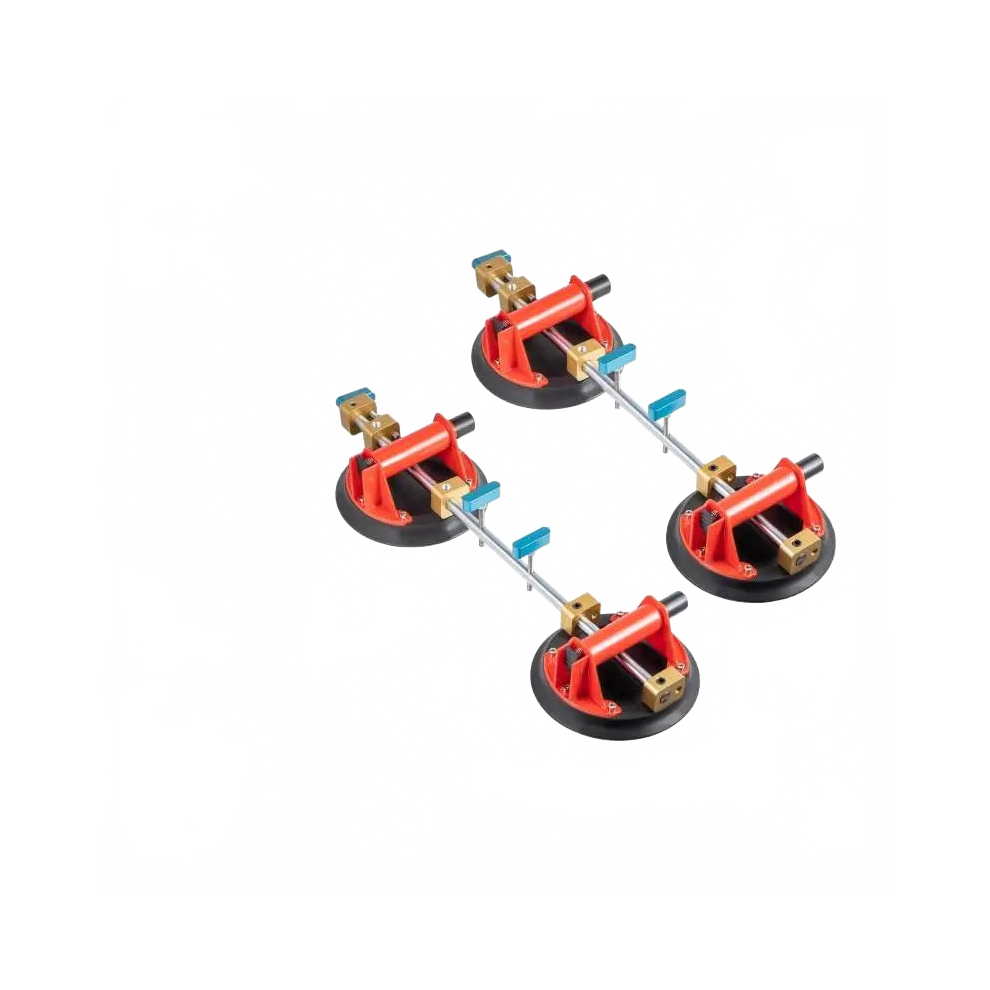2-Piece Stone Seam Setter with Adjustable Knob & Reliable Suction Cups for Precise Leveling & Joining