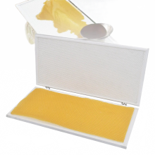 Premium Aluminum Beeswax Foundation Sheet Mold Machine with Optional 5.4mm or 4.9mm Cell Size Silicone Embossing Mold