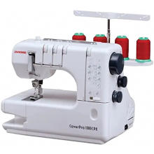 Janome 1000CPX CoverPro met Bonuspakket - Bestverkochte naaimachine
