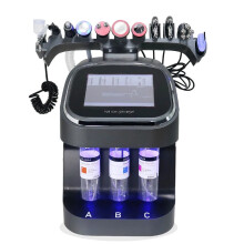 Black Pearl 10-in-1 Hydro Dermabrasion Machine - Ultimate Skin Management Spa Device with Aqua Peel Technology