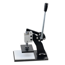 Compact leren snijmachine - Handpers steekproefpunts voor fotopapier, PVC, EVA-platen en stof (0,8T kracht)